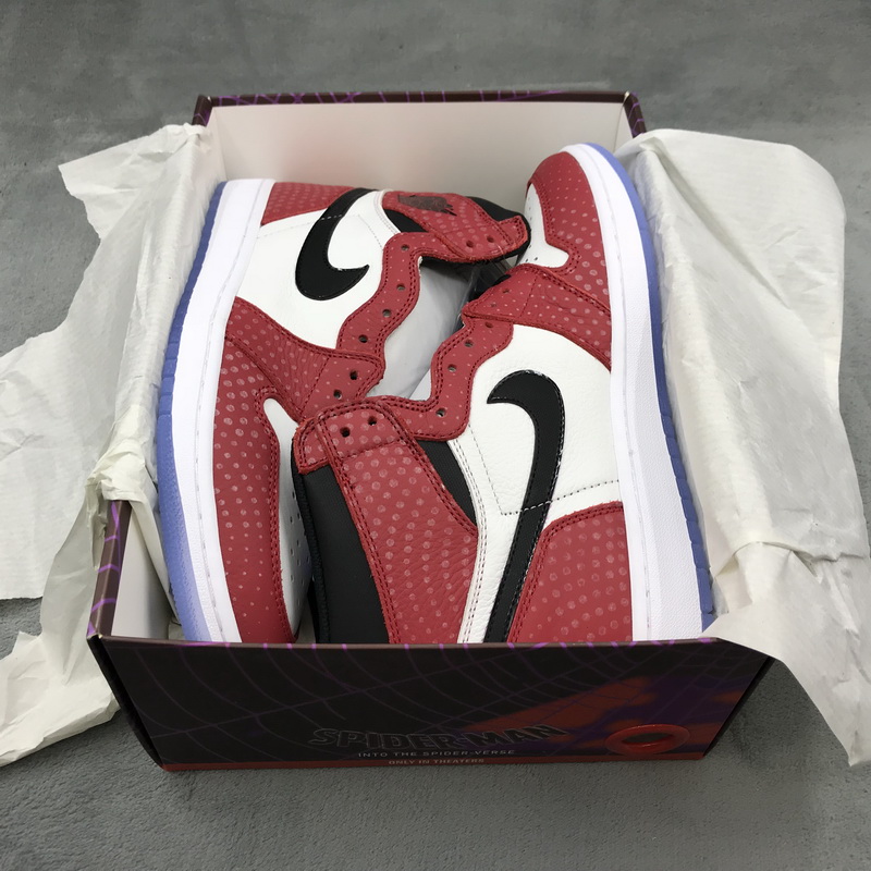 Authentic Air Jordan 1 Spiderman